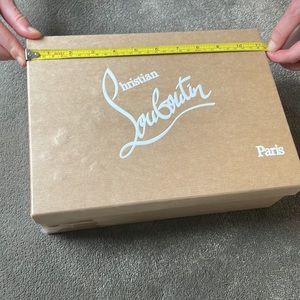 Empty Christian Louboutin Box